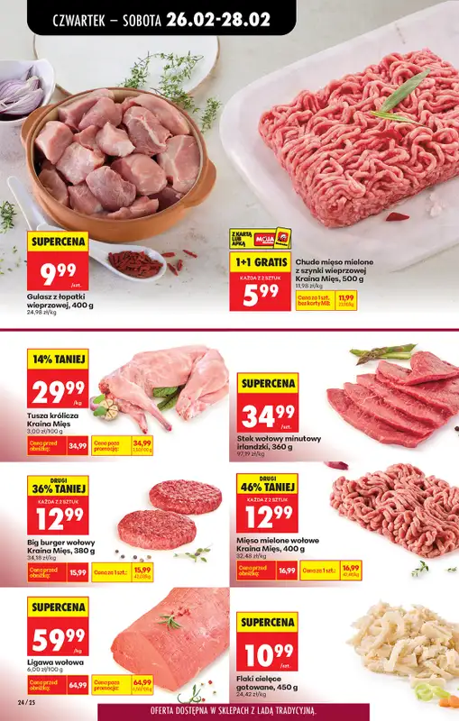 Biedronka - gazetka promocyjna Od czwartku, Z ladą tradycyjną od czwartku 26.02 do środy 04.03 - strona 28