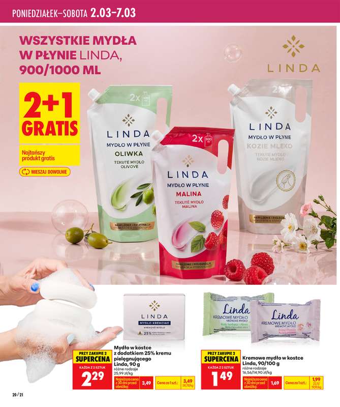 Biedronka - gazetka promocyjna Twoje piękne strony od czwartku 26.02 do soboty 07.03 - strona 20