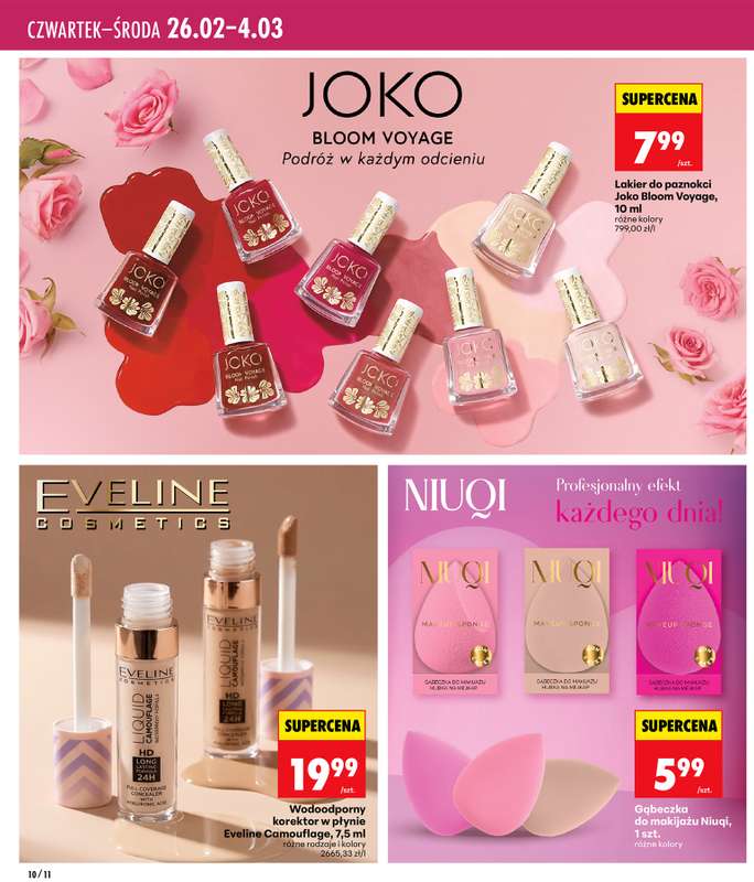 Biedronka - gazetka promocyjna Twoje piękne strony od czwartku 26.02 do soboty 07.03 - strona 10