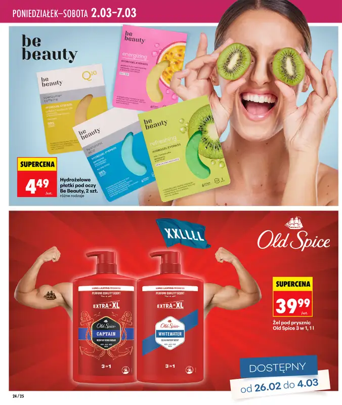 Biedronka - gazetka promocyjna Twoje piękne strony od czwartku 26.02 do soboty 07.03 - strona 24