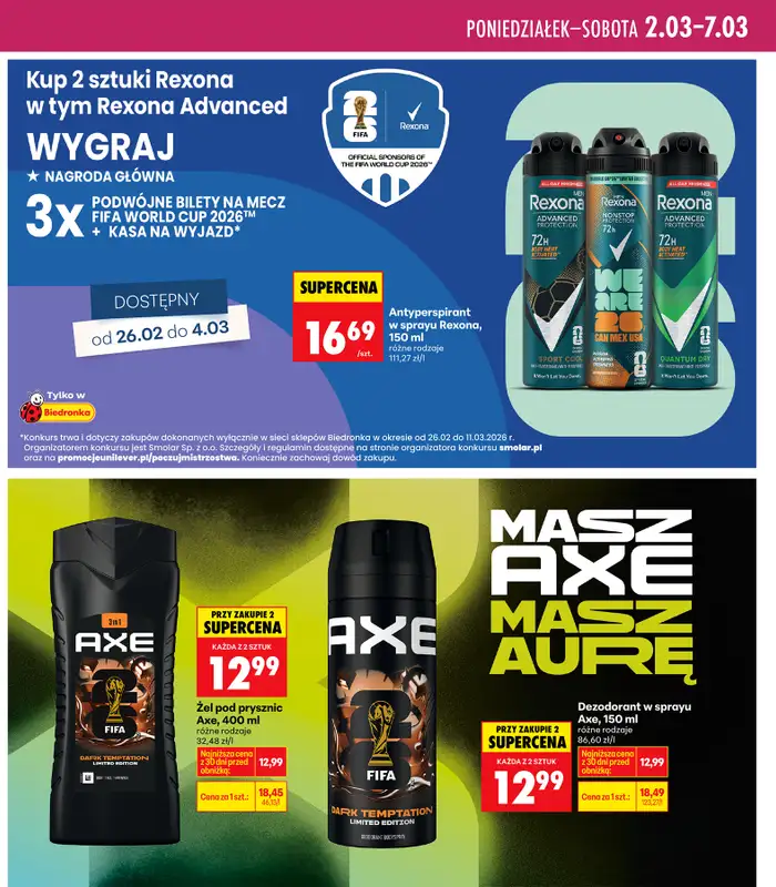 Biedronka - gazetka promocyjna Twoje piękne strony od czwartku 26.02 do soboty 07.03 - strona 33