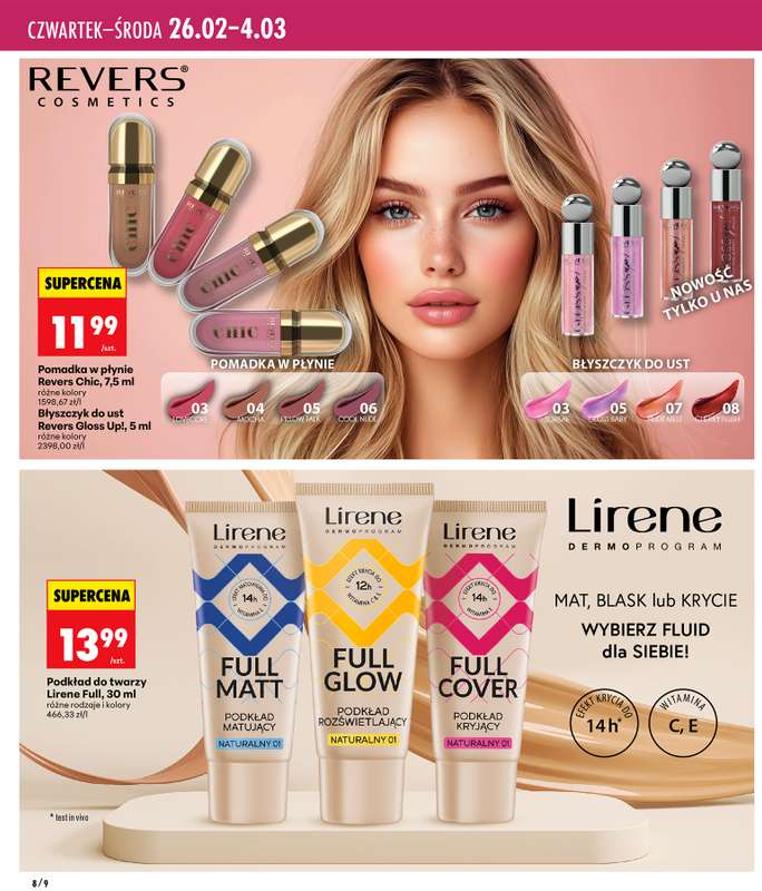 Biedronka - gazetka promocyjna Twoje piękne strony od czwartku 26.02 do soboty 07.03 - strona 8