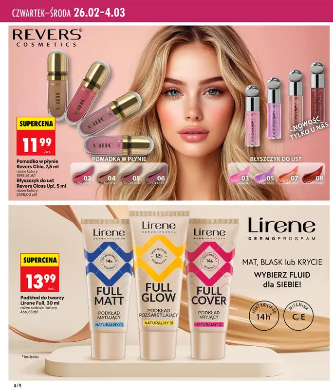 Biedronka - gazetka promocyjna Twoje piękne strony od czwartku 26.02 do soboty 07.03 - strona 8