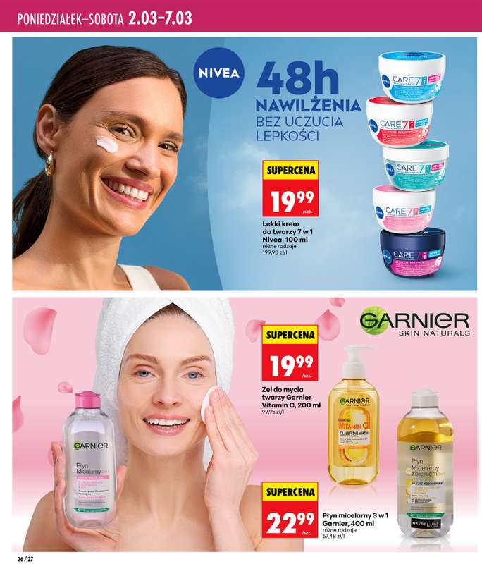 Biedronka - gazetka promocyjna Twoje piękne strony od czwartku 26.02 do soboty 07.03 - strona 26