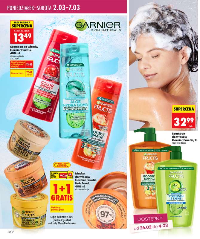 Biedronka - gazetka promocyjna Twoje piękne strony od czwartku 26.02 do soboty 07.03 - strona 16