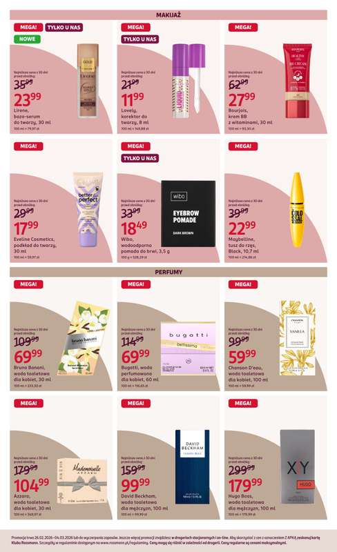 Rossmann - gazetka promocyjna Gazetka od czwartku 26.02 do środy 04.03 - strona 4