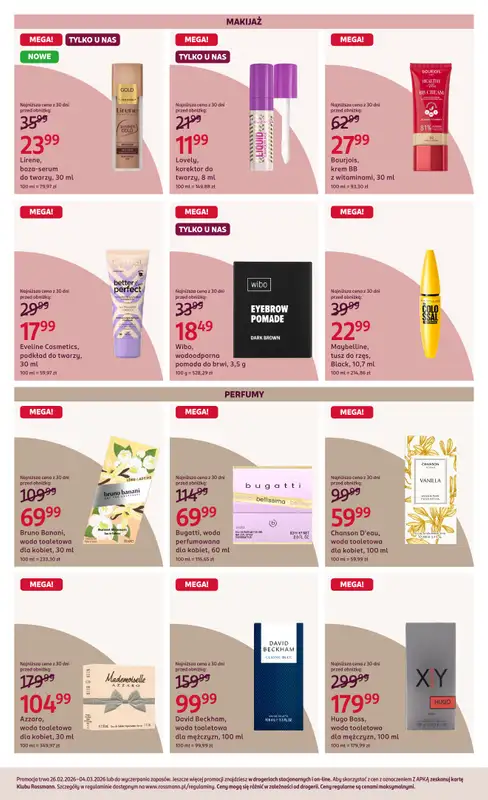 Rossmann - gazetka promocyjna Gazetka od czwartku 26.02 do środy 04.03 - strona 4