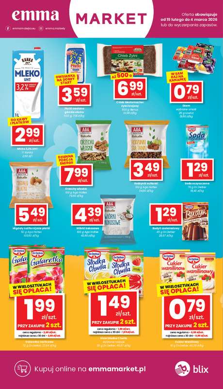 emma MARKET - gazetka promocyjna Gazetka od czwartku 19.02 do środy 04.03 - strona 12