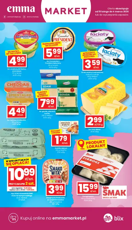 emma MARKET - gazetka promocyjna Gazetka od czwartku 19.02 do środy 04.03 - strona 8