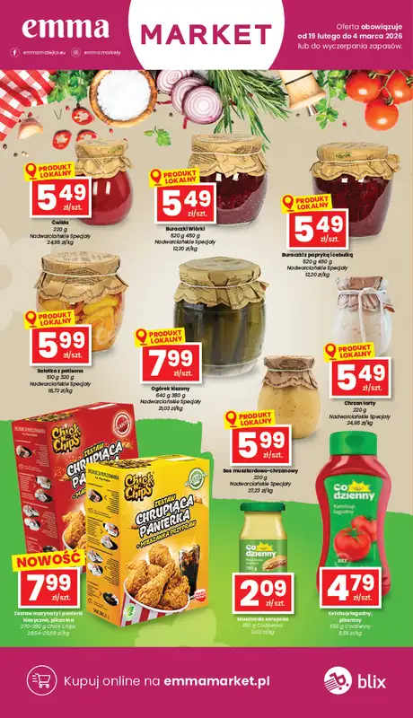 emma MARKET - gazetka promocyjna Gazetka od czwartku 19.02 do środy 04.03 - strona 10