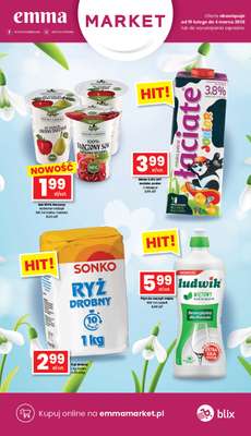 emma MARKET - gazetka promocyjna Gazetka od czwartku 19.02 do środy 04.03