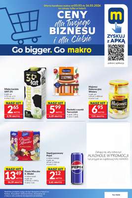Makro - gazetka promocyjna Mega oferty dla twojego sklepu od wtorku 03.03 do poniedziałku 16.03