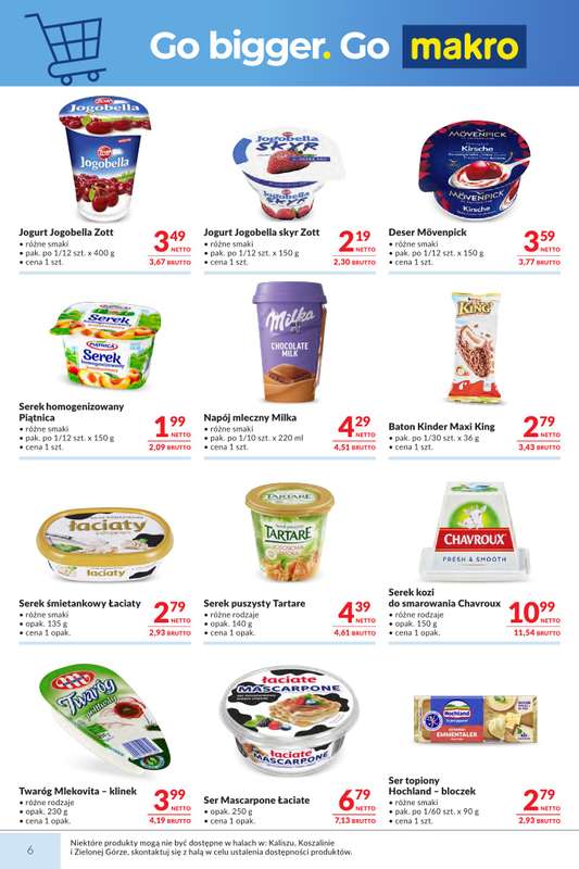 Makro - gazetka promocyjna Mega oferty dla twojego sklepu od wtorku 03.03 do poniedziałku 16.03 - strona 6