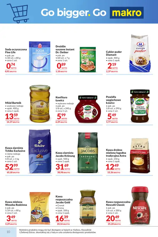 Makro - gazetka promocyjna Mega oferty dla twojego sklepu od wtorku 03.03 do poniedziałku 16.03 - strona 10