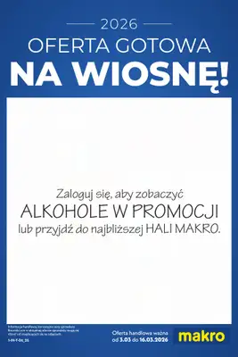 Makro - gazetka promocyjna Katalog na wiosnę od wtorku 03.03 do poniedziałku 16.03