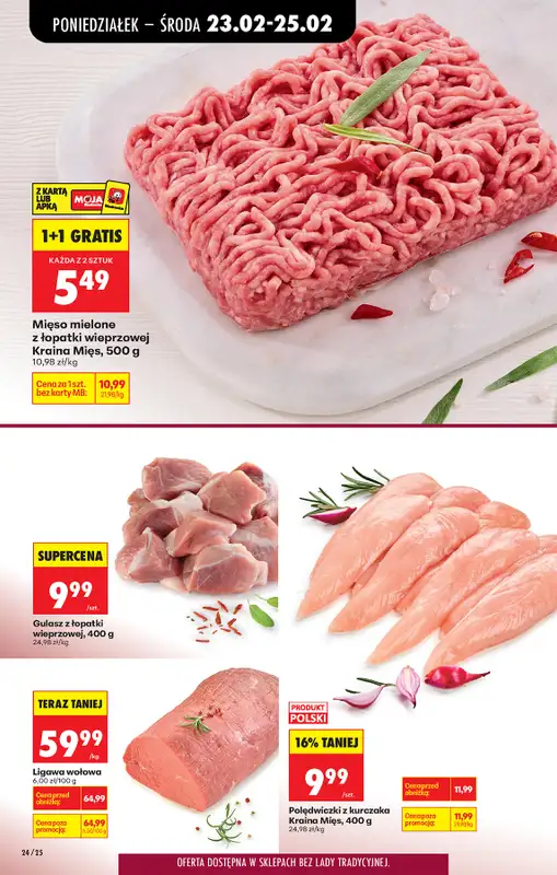 Biedronka - gazetka promocyjna Od poniedziałku od poniedziałku 23.02 do soboty 28.02 - strona 32