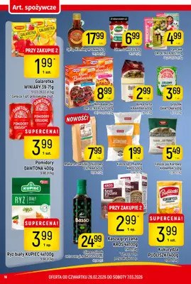 Delikatesy Piotruś Pan - gazetka promocyjna Gazetka od czwartku 26.02 do soboty 07.03 - strona 16