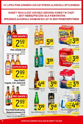 Delikatesy Piotruś Pan - gazetka promocyjna Gazetka od czwartku 26.02 do soboty 07.03 - strona 24