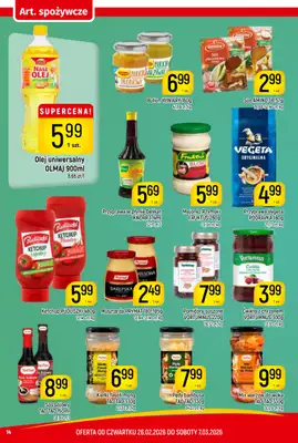 Delikatesy Piotruś Pan - gazetka promocyjna Gazetka od czwartku 26.02 do soboty 07.03 - strona 14