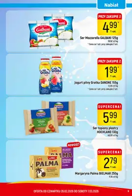 Delikatesy Piotruś Pan - gazetka promocyjna Gazetka od czwartku 26.02 do soboty 07.03 - strona 9