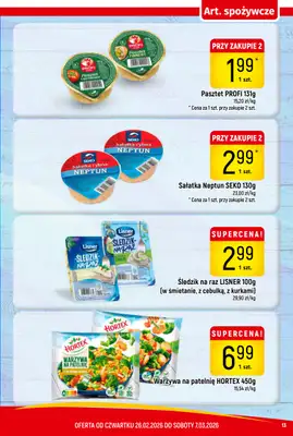 Delikatesy Piotruś Pan - gazetka promocyjna Gazetka od czwartku 26.02 do soboty 07.03 - strona 13