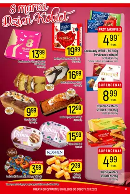 Delikatesy Piotruś Pan - gazetka promocyjna Gazetka od czwartku 26.02 do soboty 07.03 - strona 21