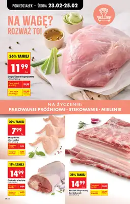 Biedronka - gazetka promocyjna Od poniedziałku, Z ladą tradycyjną od poniedziałku 23.02 do soboty 28.02 - strona 32