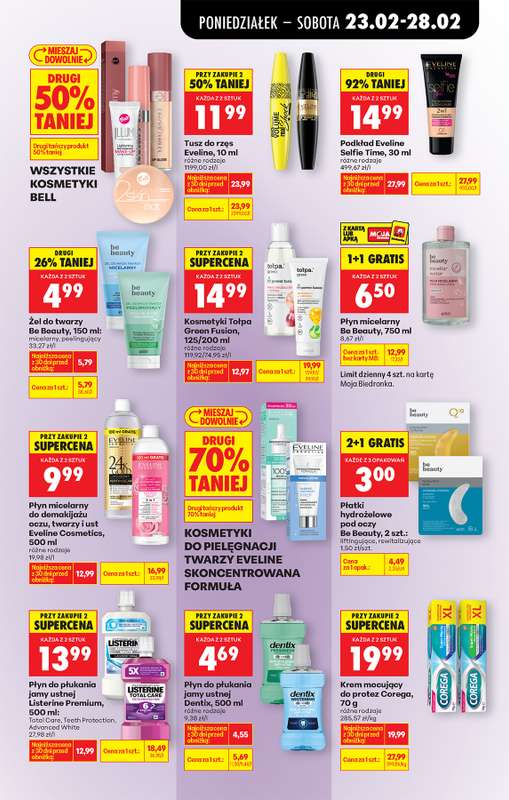 Biedronka - gazetka promocyjna Od poniedziałku, Z ladą tradycyjną od poniedziałku 23.02 do soboty 28.02 - strona 69