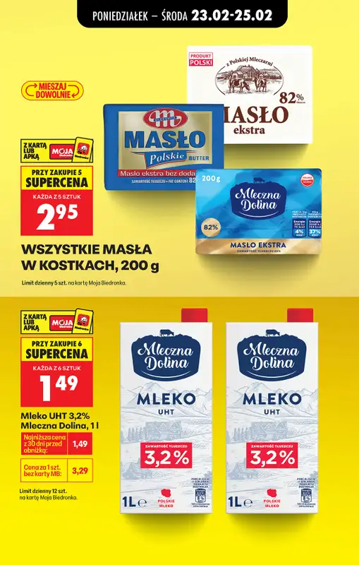 Biedronka - gazetka promocyjna Od poniedziałku, Z ladą tradycyjną od poniedziałku 23.02 do soboty 28.02 - strona 9