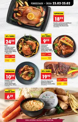 Biedronka - gazetka promocyjna Od poniedziałku, Z ladą tradycyjną od poniedziałku 23.02 do soboty 28.02 - strona 35