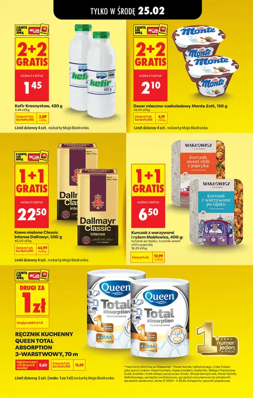 Biedronka - gazetka promocyjna Od poniedziałku, Z ladą tradycyjną od poniedziałku 23.02 do soboty 28.02 - strona 11