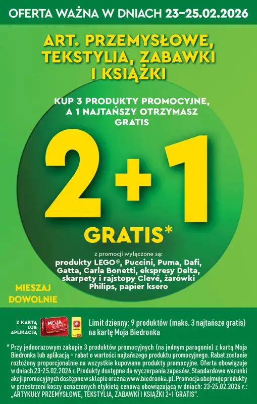 Biedronka - gazetka promocyjna Od poniedziałku, Z ladą tradycyjną od poniedziałku 23.02 do soboty 28.02 - strona 90
