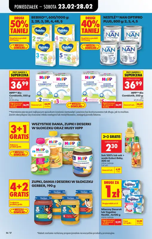 Biedronka - gazetka promocyjna Od poniedziałku, Z ladą tradycyjną od poniedziałku 23.02 do soboty 28.02 - strona 70