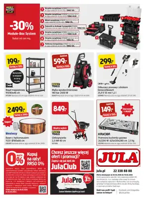 Jula - gazetka promocyjna Gazetka od czwartku 26.02 do środy 18.03 - strona 8
