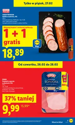 Lidl - gazetka promocyjna Oferta od czwartku od czwartku 26.02 do soboty 28.02 - strona 7