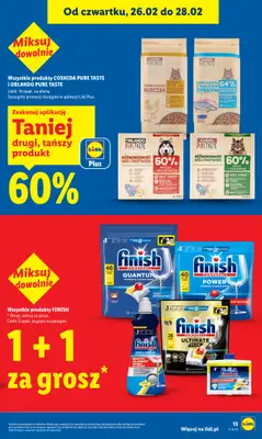 Lidl - gazetka promocyjna Oferta od czwartku od czwartku 26.02 do soboty 28.02 - strona 13