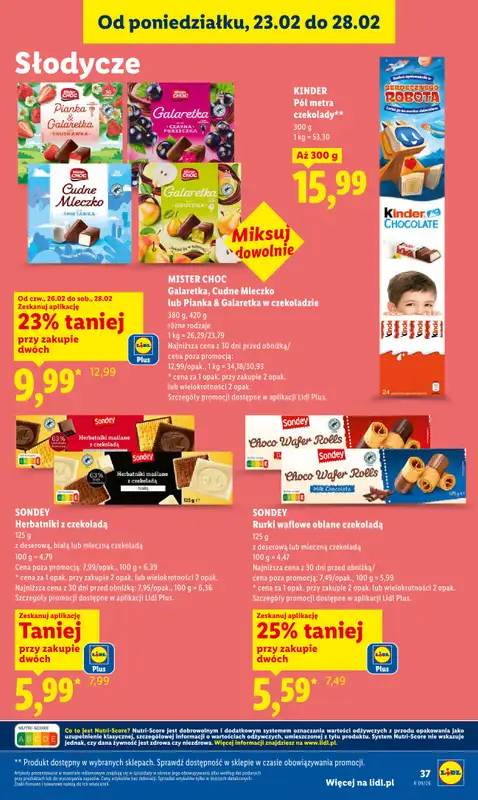 Lidl - gazetka promocyjna Oferta od czwartku od czwartku 26.02 do soboty 28.02 - strona 37