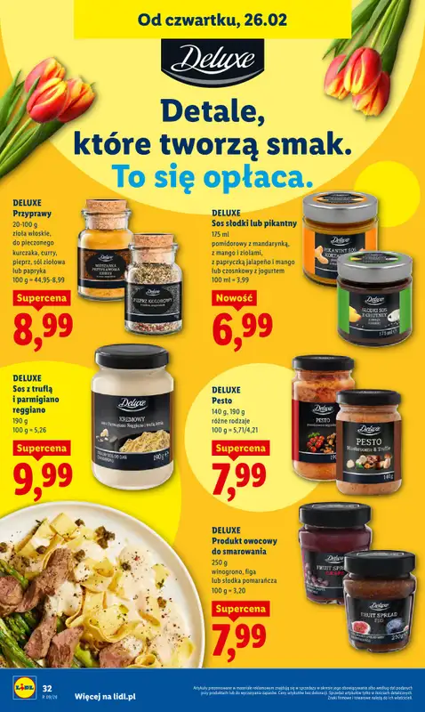 Lidl - gazetka promocyjna Oferta od czwartku od czwartku 26.02 do soboty 28.02 - strona 32