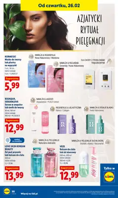 Lidl - gazetka promocyjna Oferta od czwartku od czwartku 26.02 do soboty 28.02 - strona 50