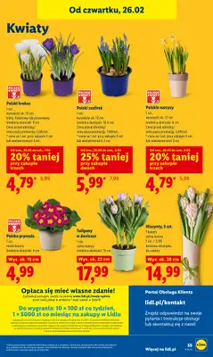 Lidl - gazetka promocyjna Oferta od czwartku od czwartku 26.02 do soboty 28.02 - strona 55
