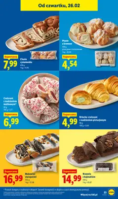 Lidl - gazetka promocyjna Oferta od czwartku od czwartku 26.02 do soboty 28.02 - strona 23