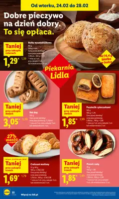 Lidl - gazetka promocyjna Oferta od czwartku od czwartku 26.02 do soboty 28.02 - strona 22