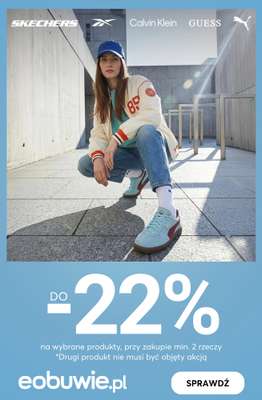 eobuwie.pl - gazetka promocyjna Do -22% na wybranie buty przy zakupie 2 par od czwartku 26.02 