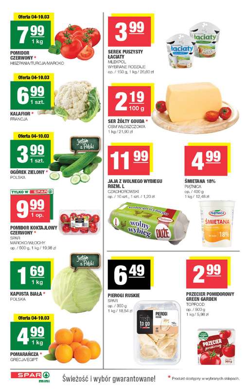 SPAR - gazetka promocyjna Gazetka Spar Mini od środy 04.03 do niedzieli 15.03 - strona 2