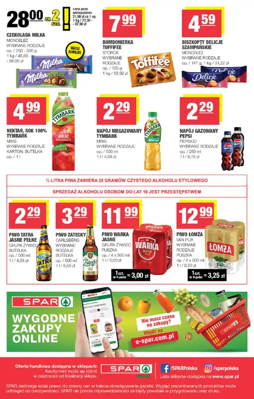 SPAR - gazetka promocyjna Gazetka Spar Mini od środy 04.03 do niedzieli 15.03 - strona 4