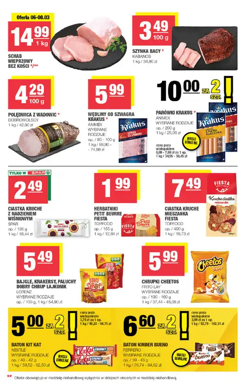 SPAR - gazetka promocyjna Gazetka Spar Mini od środy 04.03 do niedzieli 15.03 - strona 3