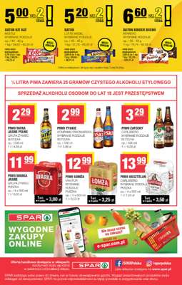 SPAR - gazetka promocyjna Gazetka Spar od środy 04.03 do niedzieli 15.03 - strona 8