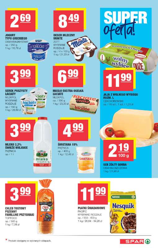 SPAR - gazetka promocyjna Gazetka Spar od środy 04.03 do niedzieli 15.03 - strona 3
