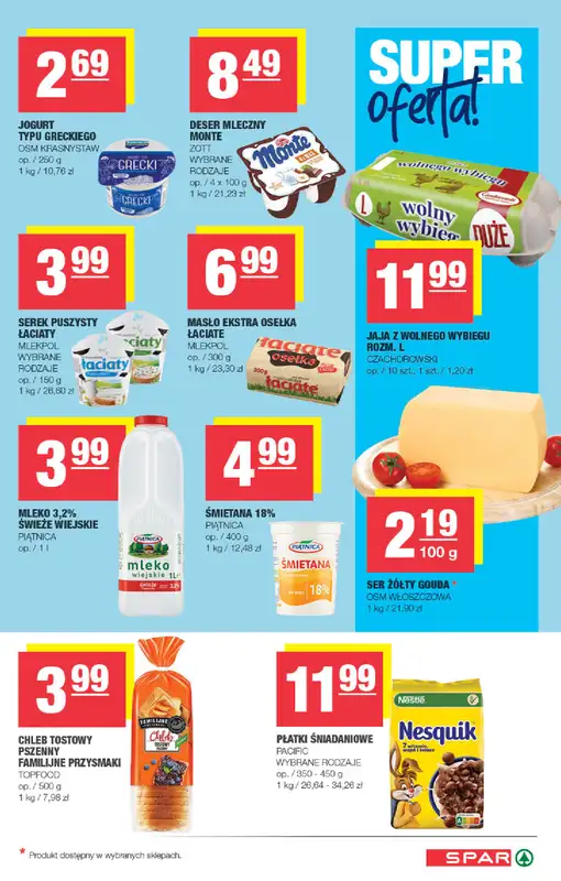 SPAR - gazetka promocyjna Gazetka Spar od środy 04.03 do niedzieli 15.03 - strona 3