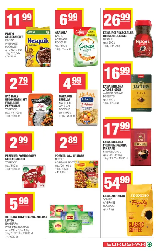 SPAR - gazetka promocyjna Gazetka Eurospar od środy 04.03 do niedzieli 15.03 - strona 11